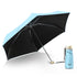Sun Umbrella Super Light Mini Foldable UV Protection Wind Proof Portable Dual Use Umbrella Sky Blue
