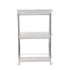 Bathroom Gap Shelf Bathroom Cosmetics Transparent Storage Rack Multi Layer Bathroom Organizer 3 Layers 37x12x50cm