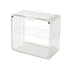 Figure Display Box Acrylic Blind Box Display Case Assemble Collectibles Box Dustproof Protection Showcase for Action Figure Small Size Transparent White