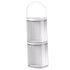 Figure Storage Box Transparent Wall Mounted Doll Figure Display Box Exhibition Box 3 Layer 11x35.5cm