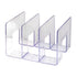 Handbag Organizer Household Transparent Bag Storage Rack Bed Room PC Mini Purse Shelf 3 Section