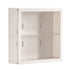 Wall Mounted Showcase Blind Box Figures Display Case Handicraft Storage Display Rack Dust Proof Doll Toy Storage Box White