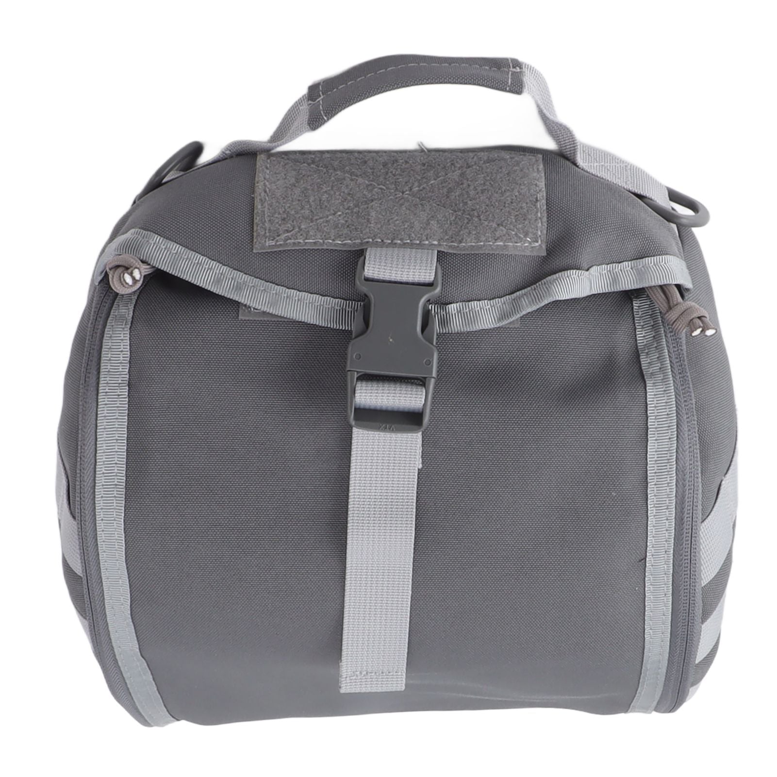 Outdoor Helmet Bag Nylon Waterproof Motorcycle Bike Bicycle Helmet Bag for Camping Hiking Gray