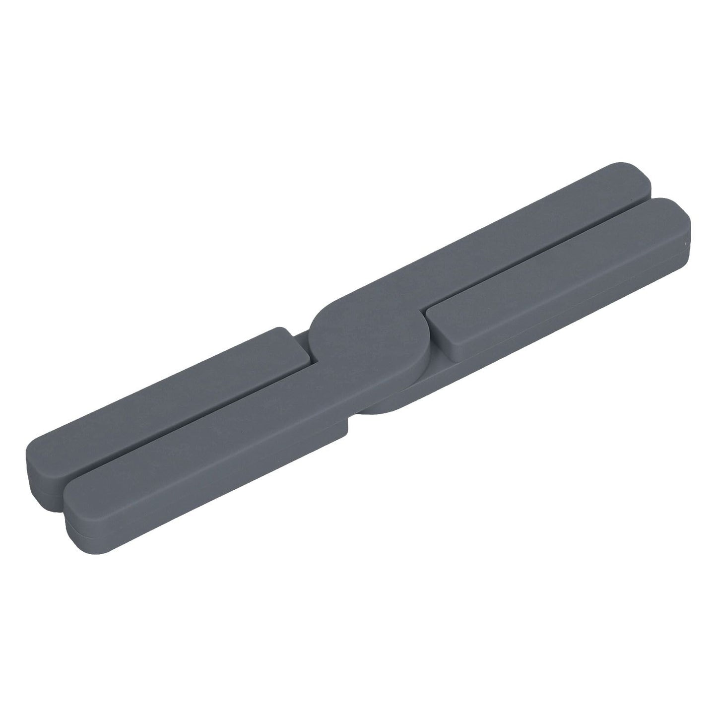 Silicone Trivet Thickened Foldable Heat Resistant Anti Slip Space Saving Collapsible Trivet for Home Kitchen Cooking Dark Gray