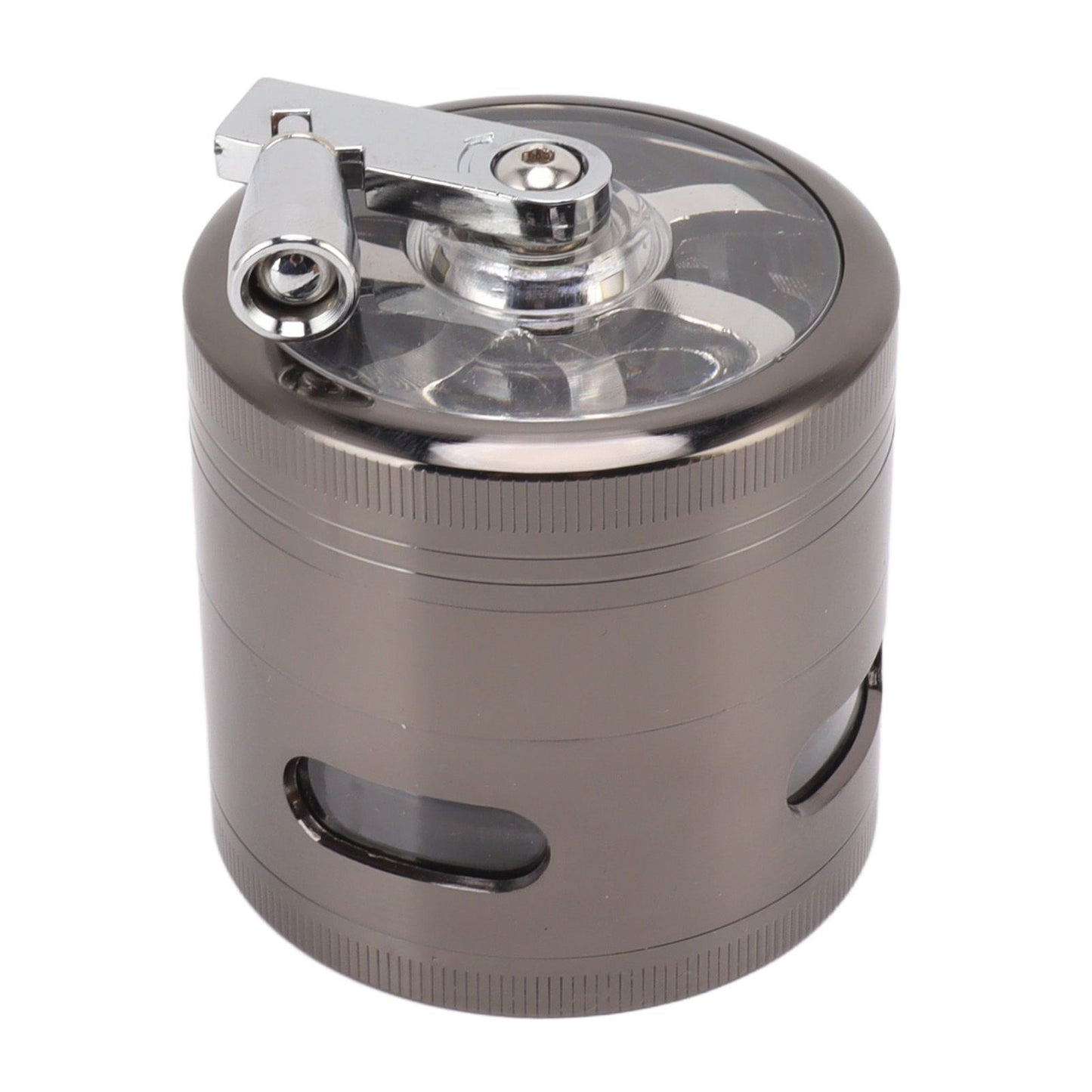 Manual Spice Grinder Zinc Alloy Portable Herb Mill Powder Grinding Machine for Household Use