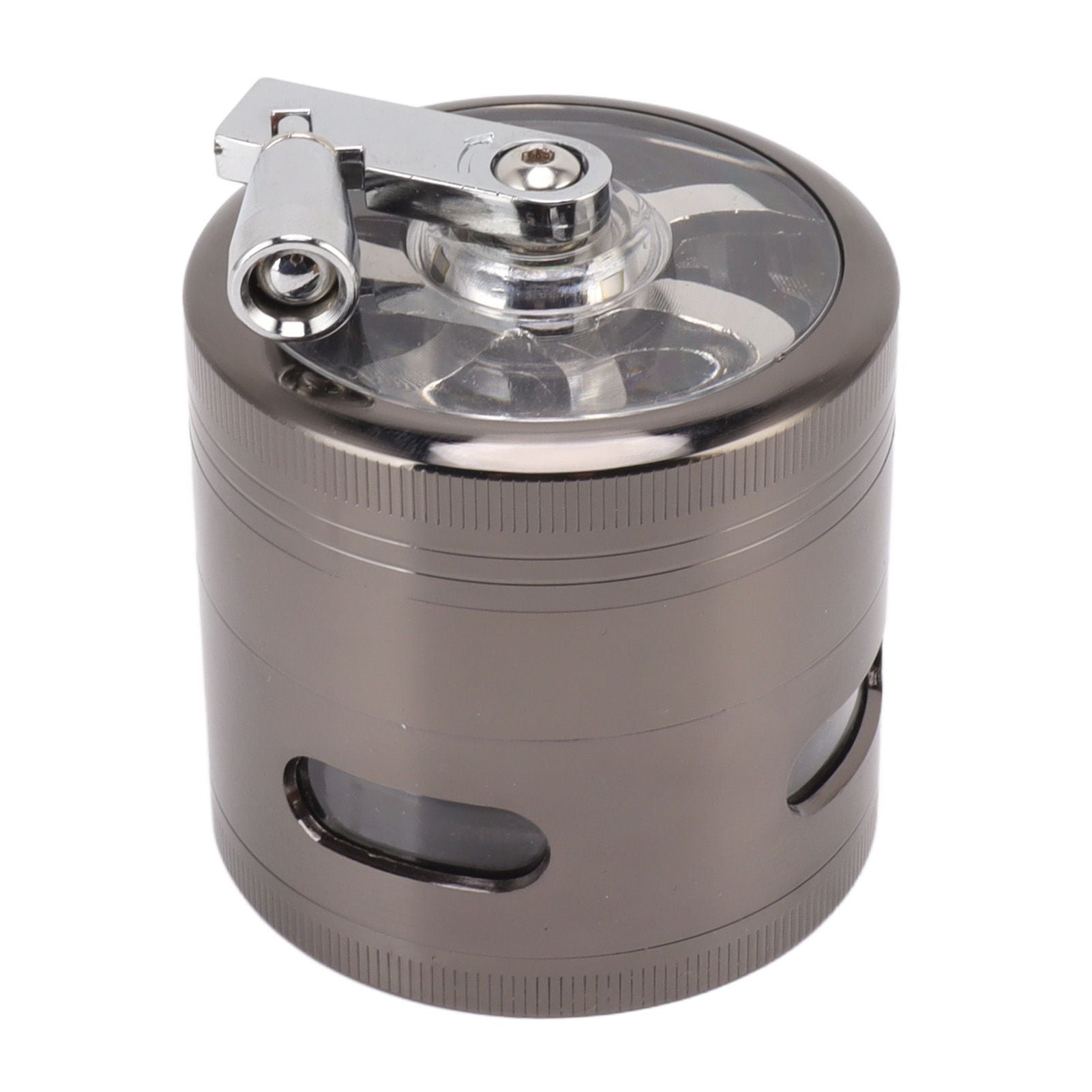 Manual Spice Grinder Zinc Alloy Portable Herb Mill Powder Grinding Machine for Household Use