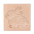 Wooden Cookie Mould Beechwood Reusable Washable Biscuit Press Stamp Mold for Kitchen Baking Rabbit