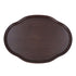 Tea Tray Walnut Color Bamboo Serving Tray Refreshments Plate for Coffee Table Kitchen Living Room