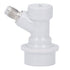 Ball Lock Beer Keg Disconnect Stainless Steel Leak Free Rustproof Barbed Ball Lock Fitting for Beverages Dispensing