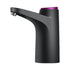 Water Bottle Dispenser BPA Free Quiet 4W 1200mAh Battery Portable Automatic Drinking Water Pump for Home Office Black