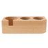 Tamping Station Beech Wood Tamper Mat Stand with Anti Slip Pad for Coffee Bar Accessories L