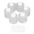 6 Pcs Stackable Spice Pot Spice Tower Spice Color Transparent Pot Seasoning Bottle for Kitchen