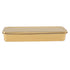 Stainless Steel Cutlery Tray Holder Kitchen Chopstick Spoon Fork Storage Box with Lid Drainer Gold
