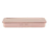 Stainless Steel Cutlery Tray Holder Kitchen Chopstick Spoon Fork Storage Box with Lid Drainer Rose Gold