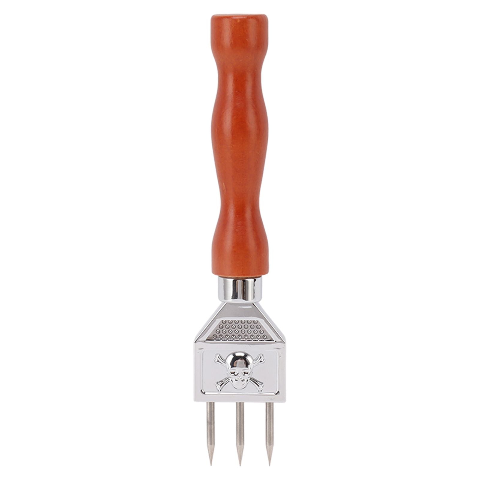 Ice Chipper 304 Stainless Steel Ice Crusher with Wooden Handle for Breaking Ice Kitchen Tool Type A