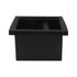 Coffee Ground Knock Box Chute Stainless Steel Built in Desktop Bottomless Knocking Slag Bucket for Home