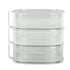 Transparent Dish Dust Cover Dustproof Multi Layer Dish Cover Multifunctional Food Cover 3 Layer