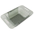 Kitchen Sink Fruit Vegetable Strainer Modern Minimalist PET Kitchen Telescopic Drain Rack Plastic Sink Filter Green
