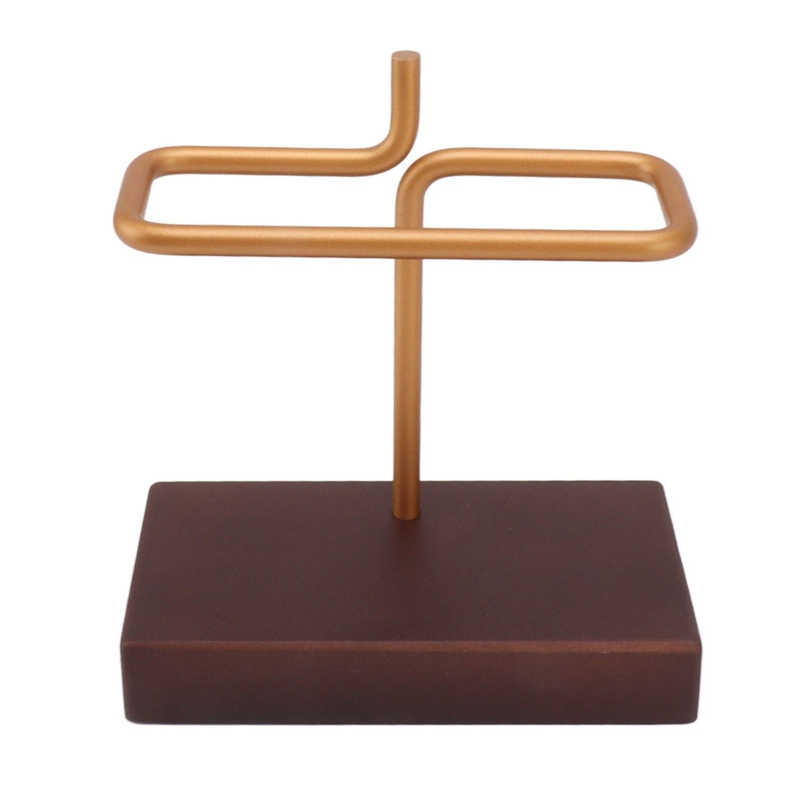 Coffee Filter Holder Wooden Hand Drip Coffee Filter Paper Stand for Home Cafe Bars Walnut Wood