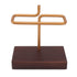 Coffee Filter Holder Wooden Hand Drip Coffee Filter Paper Stand for Home Cafe Bars Walnut Wood