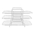 3 Layer Fryer Rack Stainless Steel Stackable Grill Rack 3 Tier Baking Rack for Household Use