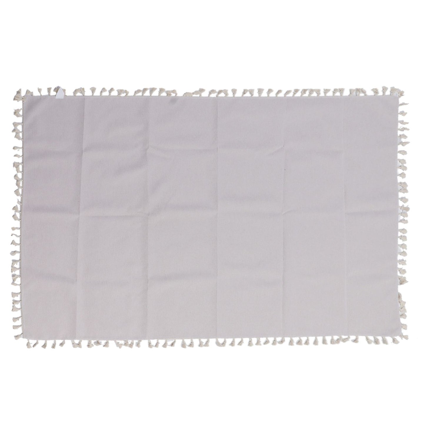 Cotton Linen Tablecloths Waterproof Oilproof Washable Wrinkle Free Tassels Rectangle Dining Table Cloth for Dining Room