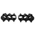 4Pcs Black Red Wine Bottle Rack Holder Simple Looking Decorative Wine Bottle Rack Organizer for Pantry Cabinet