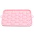25 Grid Ice Cube Tray Easy Release Silicone Ice Ball Maker Mold Mini Round Ice Sphere Tray with Lid Pink