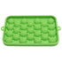 25 Grid Ice Cube Tray Easy Release Silicone Ice Ball Maker Mold Mini Round Ice Sphere Tray with Lid Green