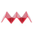 Taco Holder Stand Dishwasher Microwave Safe Stable Taco Rack Tray for Restaurant Kitchen Party Red