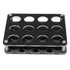 Wine Bottle Display Holder Acrylic Impact Resistant Decorative Wine Bottle Rack for Home Bar 3X4 12 Head Combination Cup Holder