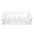 Bartender Kit Stand Detachable Space Saving Odorless Multipurpose Plastic Bartending Tool Holder for Bar Home White Large
