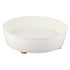 Kitchen Turntable Spin Round Tray 360 Degrees Rotating Non Skid Multifunctional Spice Organizer for Cabinet Pantry Refrigerator Countertop White