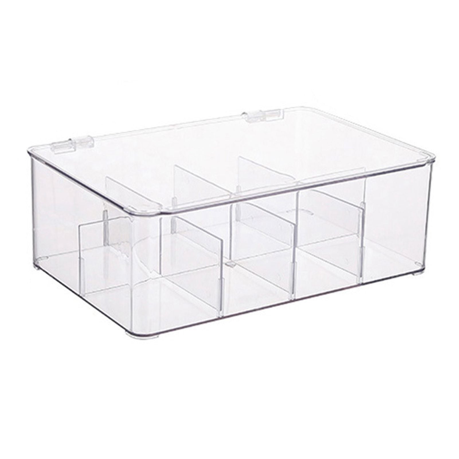 Coffee Condiment Organizer PET Detachable Transparency Baffle Tea Bag Packet Organizers for Coffee Tea Sock Storage