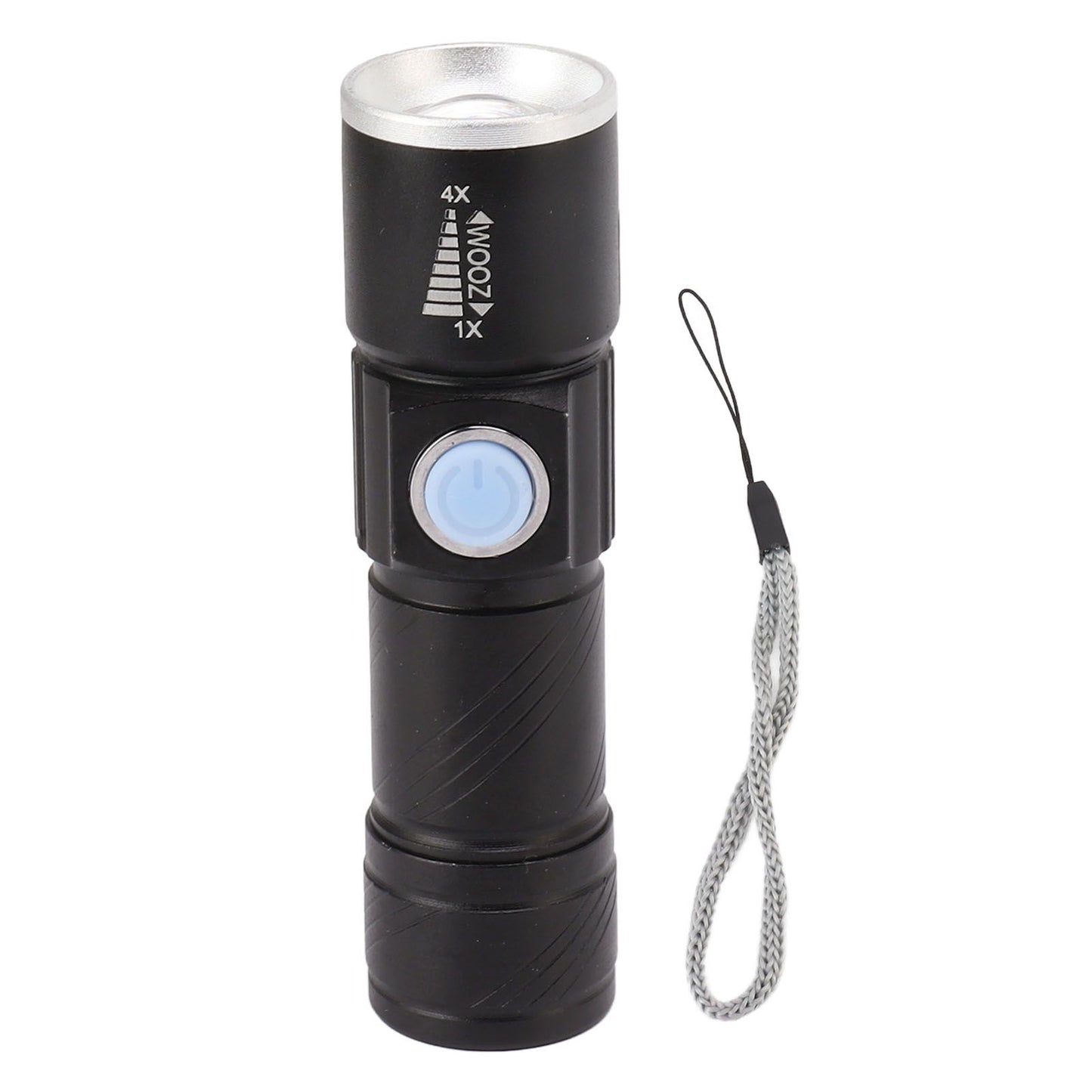 UV Flashlight USB 395nm LED Ultraviolet Black Light Detector for Fluorescent Agent Detection Jade Identification