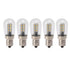 5Pcs E12 LED Bulb High Brightness 120V Fridge Lamp Bulb with 24pcs Bead for Refrigerator Warm Light