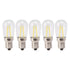 5Pcs Refrigerator Lamp Bulb Low Heat Low Power Consumption E12 LED Fridge Light Bulb 120V White Light