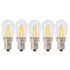 5Pcs Refrigerator Lamp Bulb Low Heat Low Power Consumption E12 LED Fridge Light Bulb 120V Warm Light