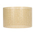 Drum Lamp Shade E27 E14 Clip Fir Leaf Shape Hollow Out Metal Decorative Lampshade Cover for Table Wall Ceiling Lamp Gold