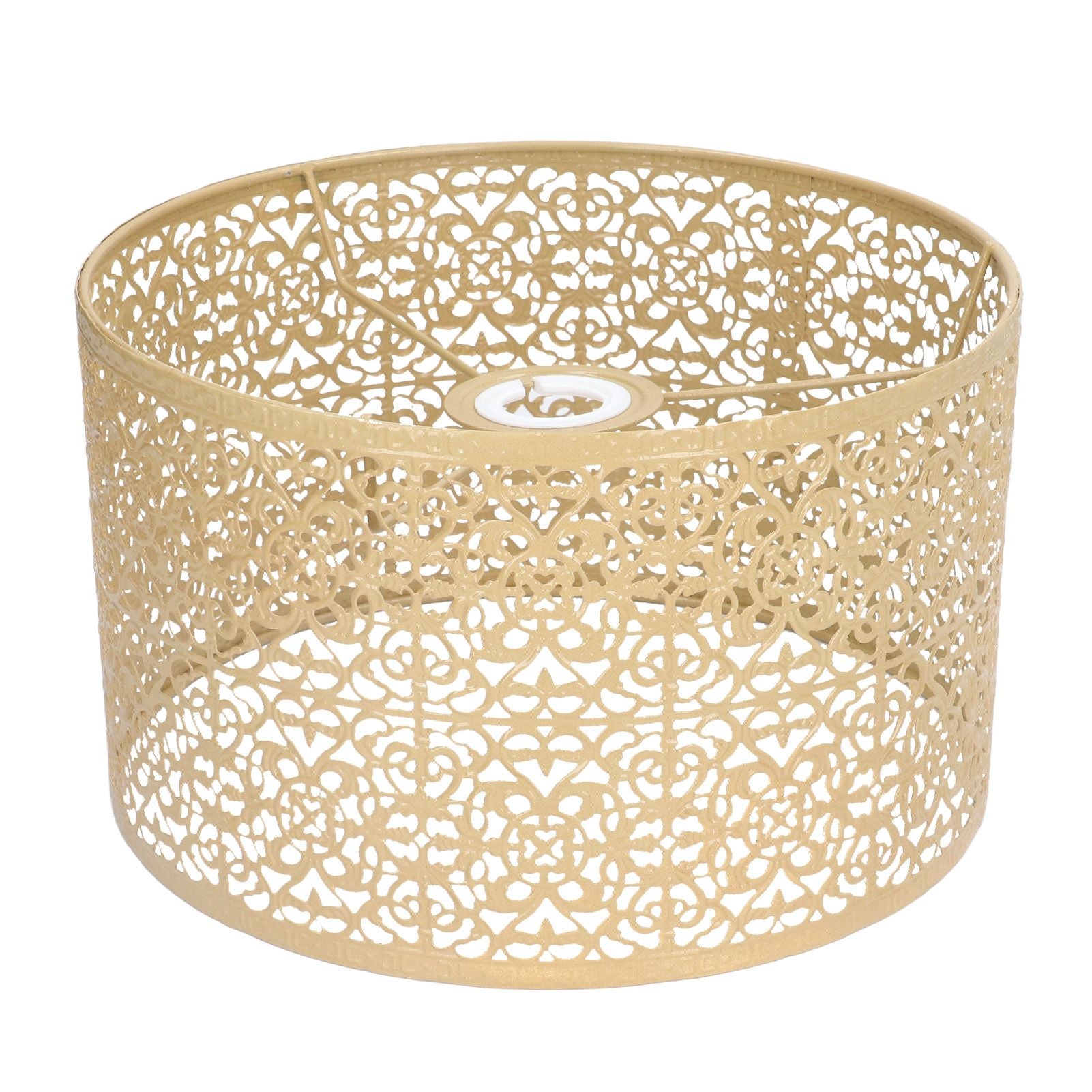 Lamp Shade Hollow Out Metal Lampshade E27 E14 Universal Use Good Heat Dissipation Exquisite Lamp Cover Gold