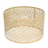 Lamp Shade Hollow Out Metal Lampshade E27 E14 Universal Use Good Heat Dissipation Exquisite Lamp Cover Gold