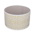 Metal Lampshade Hollow Out Table Light Shade for E27 E14 Caliber Lamp Holder Copper Coin Flower White Yellow Lining