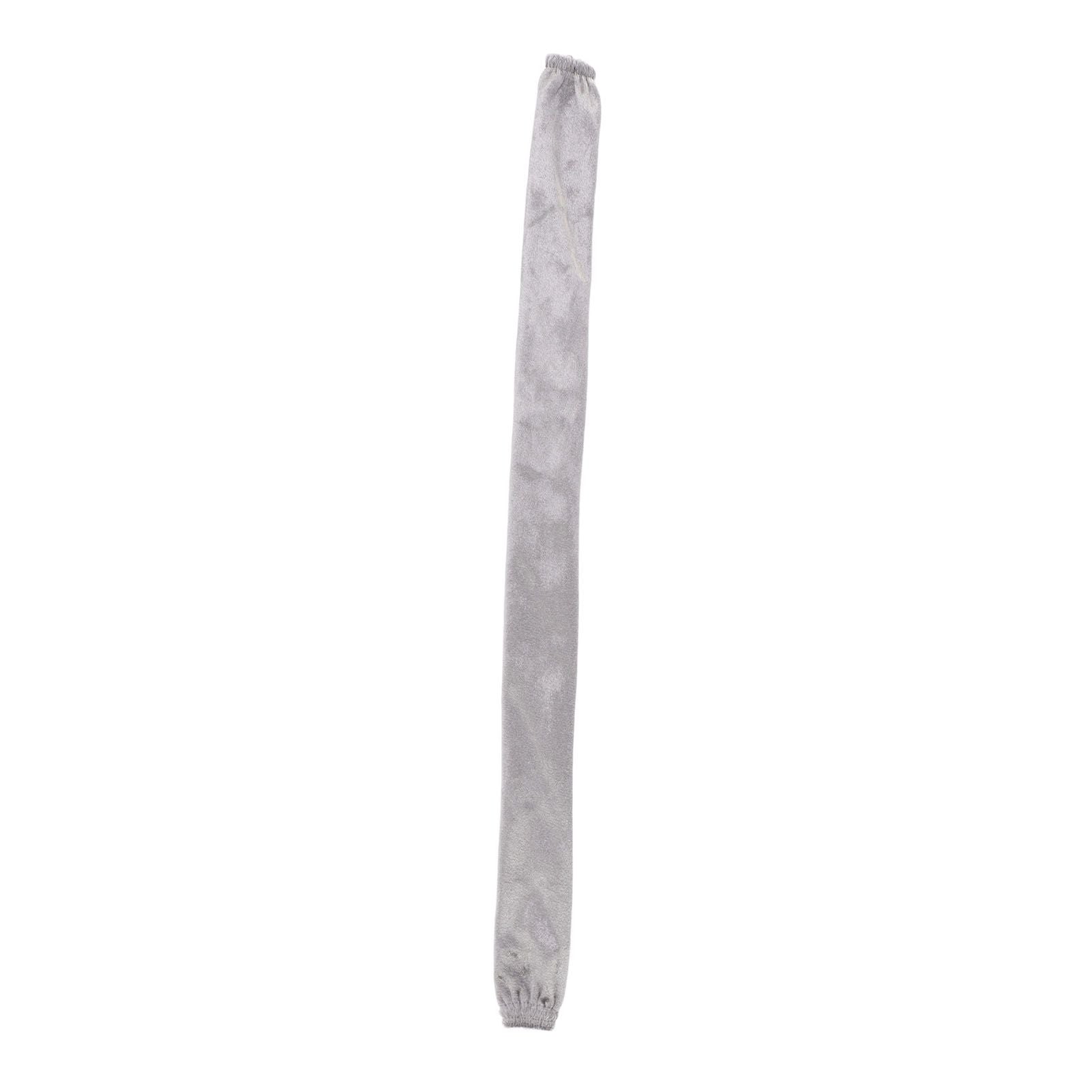 Chain Cover Dustproof Wire Flannelette Cloth 60cm Length 5cm Width with Zipper for Protection Grey
