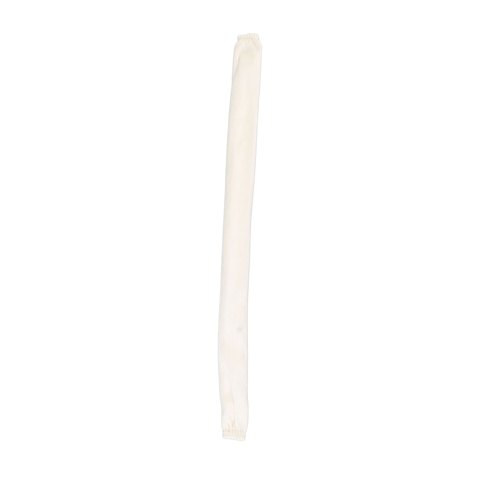 Chain Cover Dustproof Wire Flannelette Cloth 60cm Length 5cm Width with Zipper for Protection White