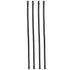4 Pcs Gooseneck Lamp Hose Aluminium 10mm Caliber Flexible Table Desk Lamp Hose Lighting Fittings 45cm