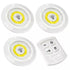 COB Smart Wireless Remote Control Night Light Decorative Kitchen Closet Staircase Aisle Bathroom Lighting Mini Touch LED Light with Remote Control