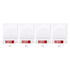 4 Set LED Closet Lights 7 LED Sensor Under Cabinet Lights with 2700K Warm White Light for Wardrobe Cupboard Drawer