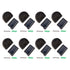 8 Sets Solar Panel Lamp LED Decorative Wall Light for Outdoor Courtyard Terrace Built in Battery