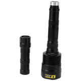365nm UV Flashlight High Power Black Filter Handheld Ultraviolet Light for Identification Detection