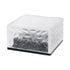 Solar Glass Brick Light ABS LED Waterproof In Ground Buried Ice Brick Landscape Lamp for Outdoor Yard Garden Lawn Blue Light